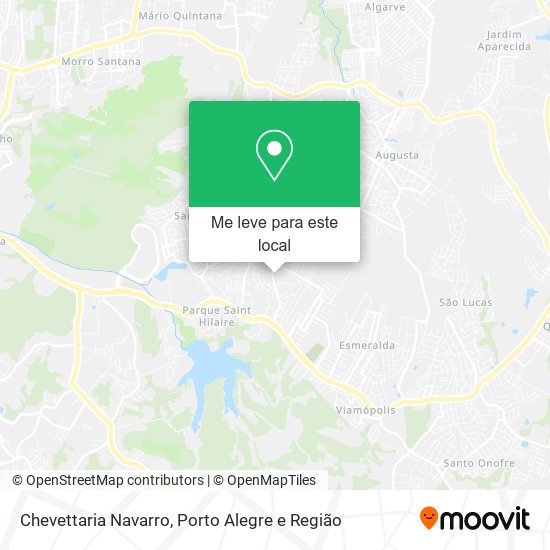 Chevettaria Navarro mapa