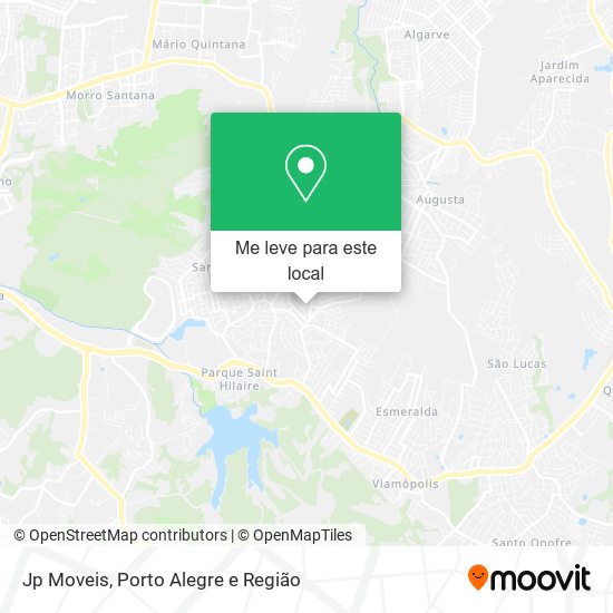 Jp Moveis mapa