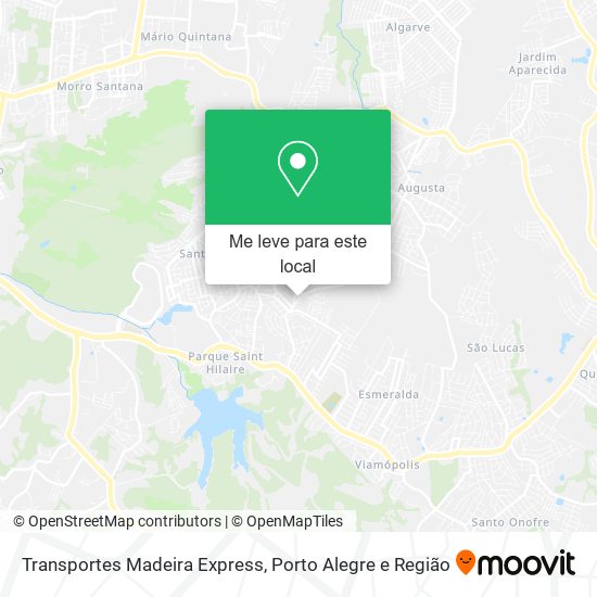 Transportes Madeira Express mapa