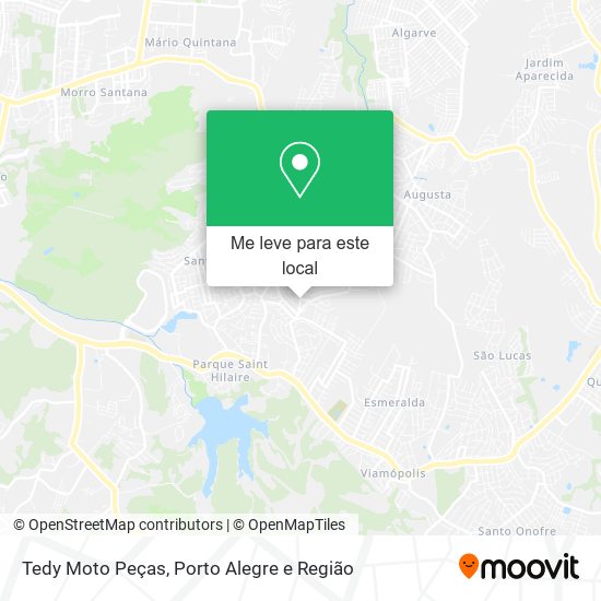 Tedy Moto Peças mapa