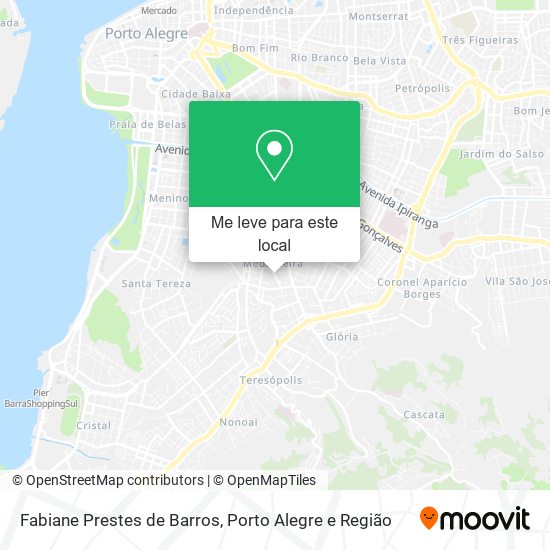 Fabiane Prestes de Barros mapa