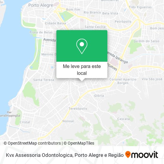 Kvx Assessoria Odontologica mapa