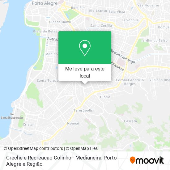 Creche e Recreacao Colinho - Medianeira mapa