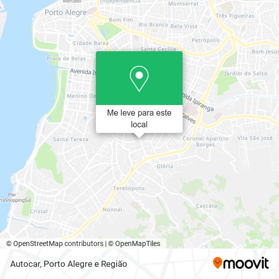 Autocar mapa