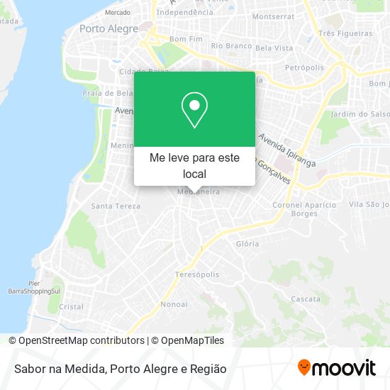 Sabor na Medida mapa