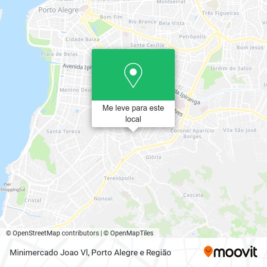 Minimercado Joao Vl mapa