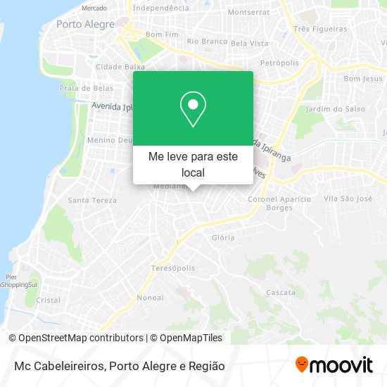 Mc Cabeleireiros mapa
