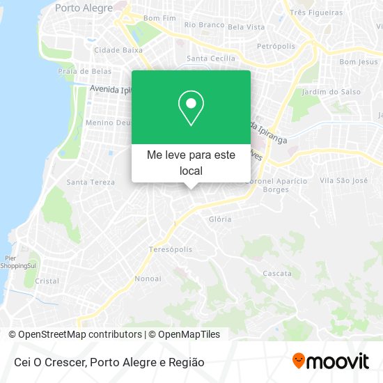 Cei O Crescer mapa