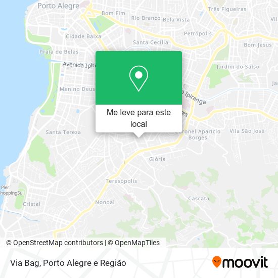Via Bag mapa