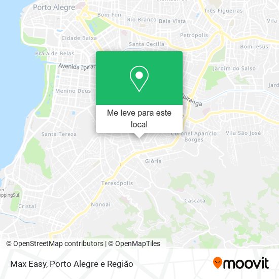Max Easy mapa