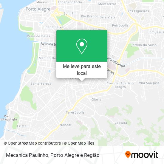 Mecanica Paulinho mapa