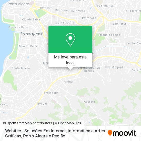 Webitec - Soluções Em Internet, Informática e Artes Gráficas mapa