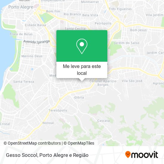 Gesso Soccol mapa