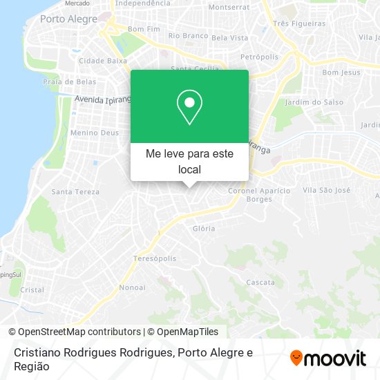 Cristiano Rodrigues Rodrigues mapa