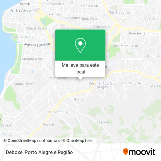 Deboxe mapa