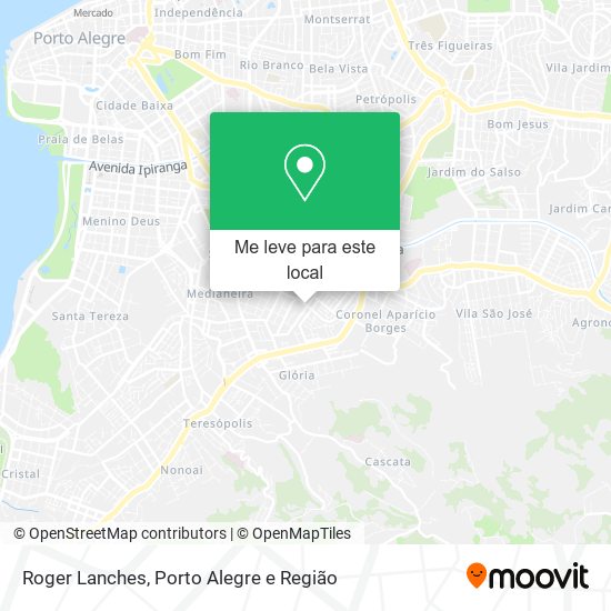 Roger Lanches mapa