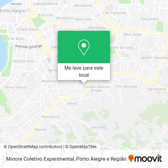 Minore Coletivo Experimental mapa