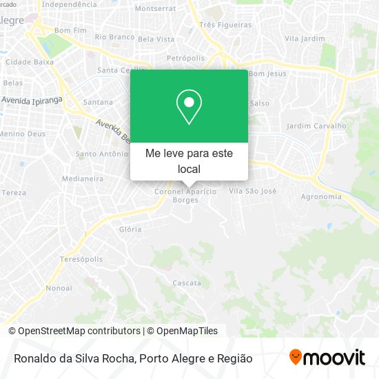 Ronaldo da Silva Rocha mapa