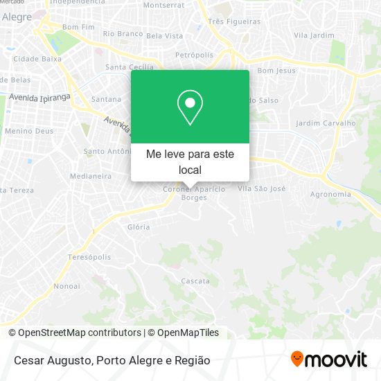 Cesar Augusto mapa