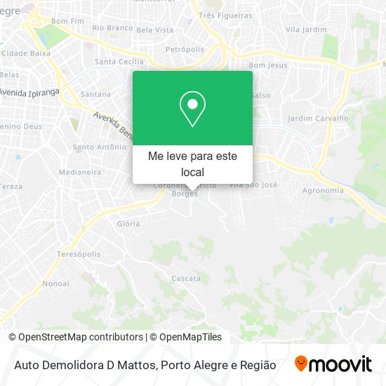 Auto Demolidora D Mattos mapa