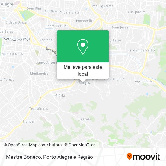 Mestre Boneco mapa