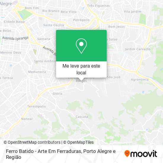Ferro Batido - Arte Em Ferraduras mapa