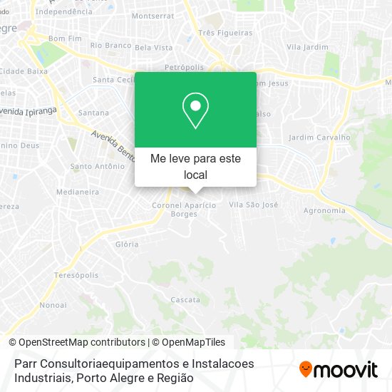 Parr Consultoriaequipamentos e Instalacoes Industriais mapa