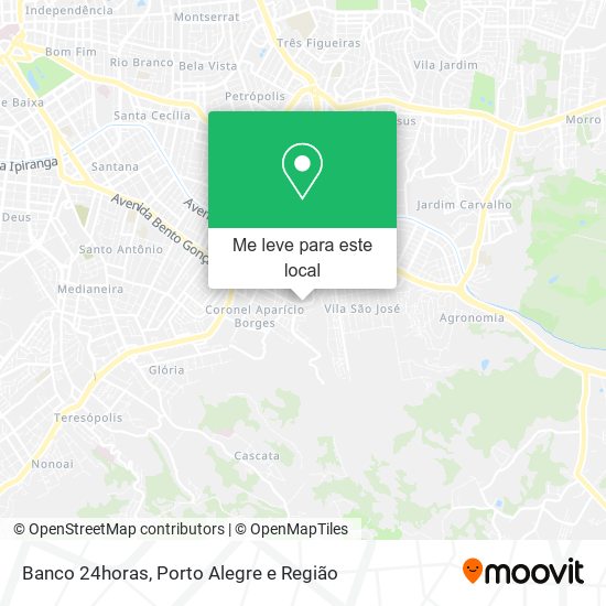 Banco 24horas mapa