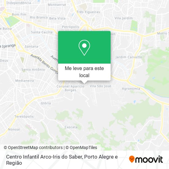 Centro Infantil Arco-Iris do Saber mapa