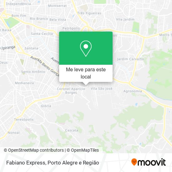 Fabiano Express mapa