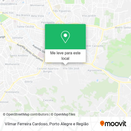 Vilmar Ferreira Cardoso mapa