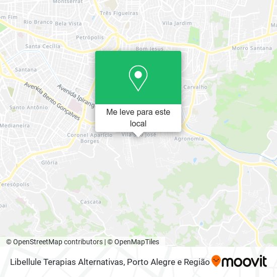 Libellule Terapias Alternativas mapa