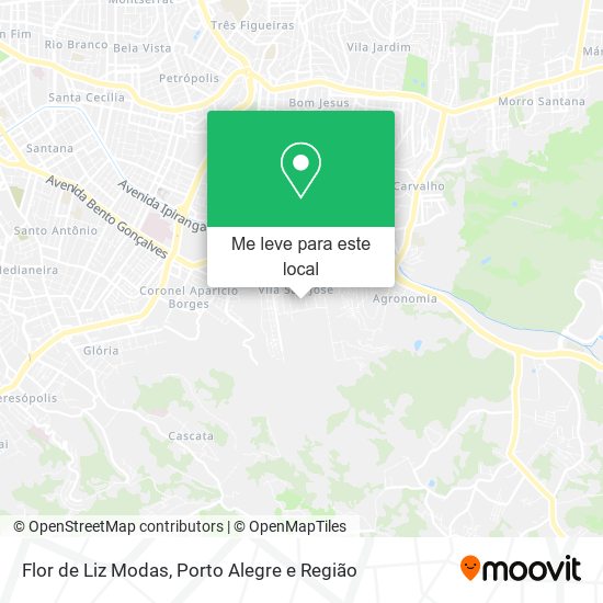 Flor de Liz Modas mapa
