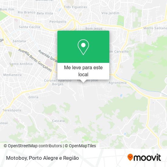 Motoboy mapa