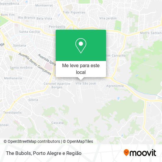The Bubols mapa