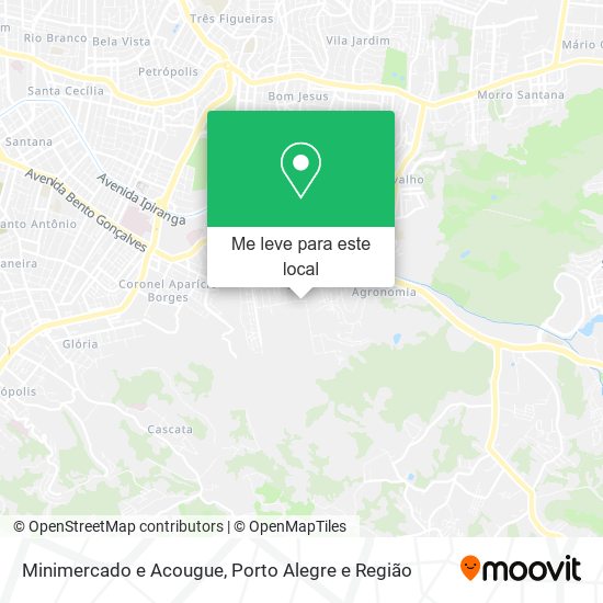 Minimercado e Acougue mapa