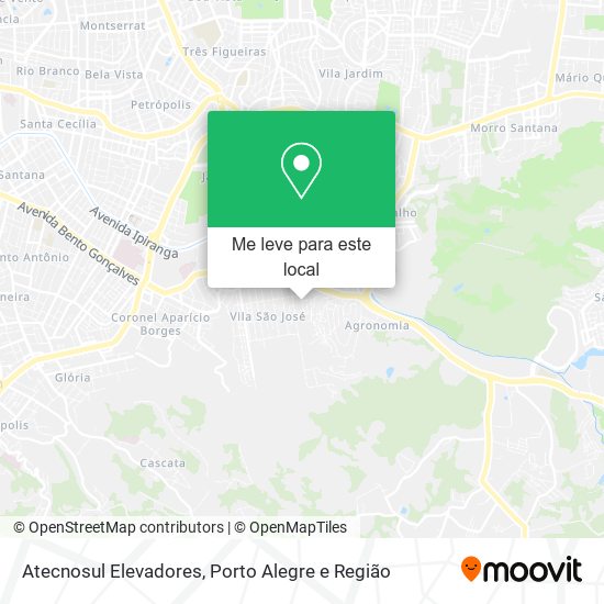 Atecnosul Elevadores mapa