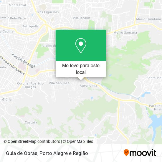 Guia de Obras mapa