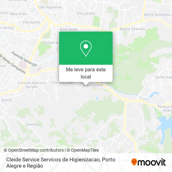 Cleide Service Servicos de Higienizacao mapa