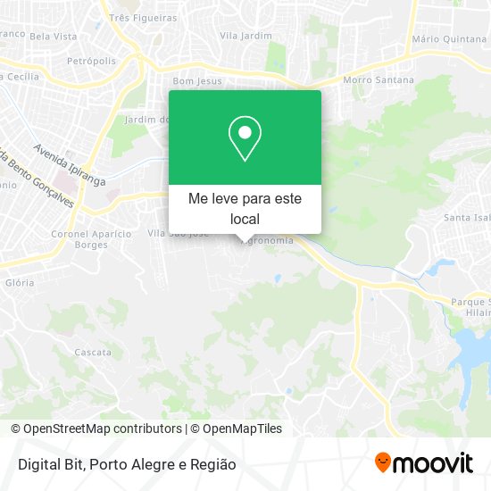 Digital Bit mapa