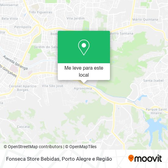 Fonseca Store Bebidas mapa