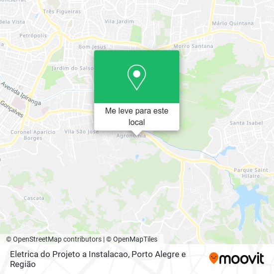 Eletrica do Projeto a Instalacao mapa