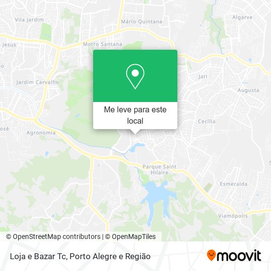 Loja e Bazar Tc mapa