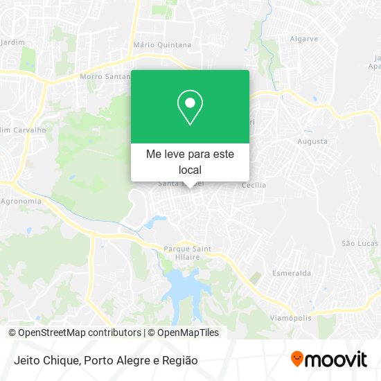 Jeito Chique mapa