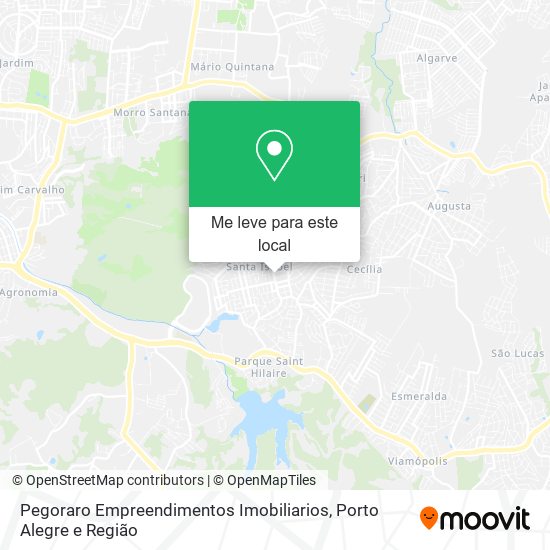 Pegoraro Empreendimentos Imobiliarios mapa
