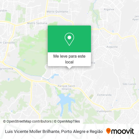 Luis Vicente Moller Brilhante mapa