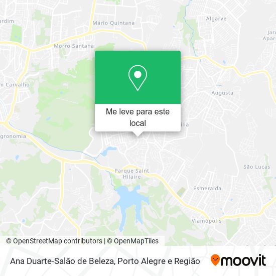 Ana Duarte-Salão de Beleza mapa