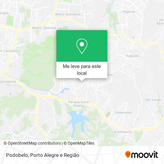 Podobelo mapa