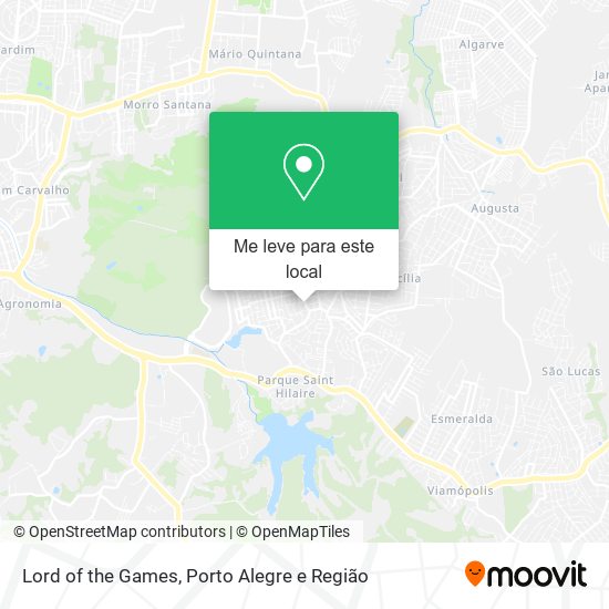 Lord of the Games mapa