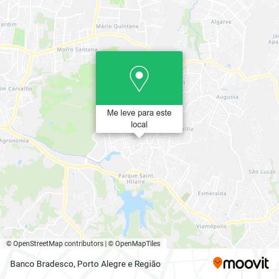 Banco Bradesco mapa